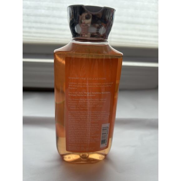 Bath & Body Works MANGO MANDARIN Shower Gel 10oz AS PICTURED! - Picture 3 of 3